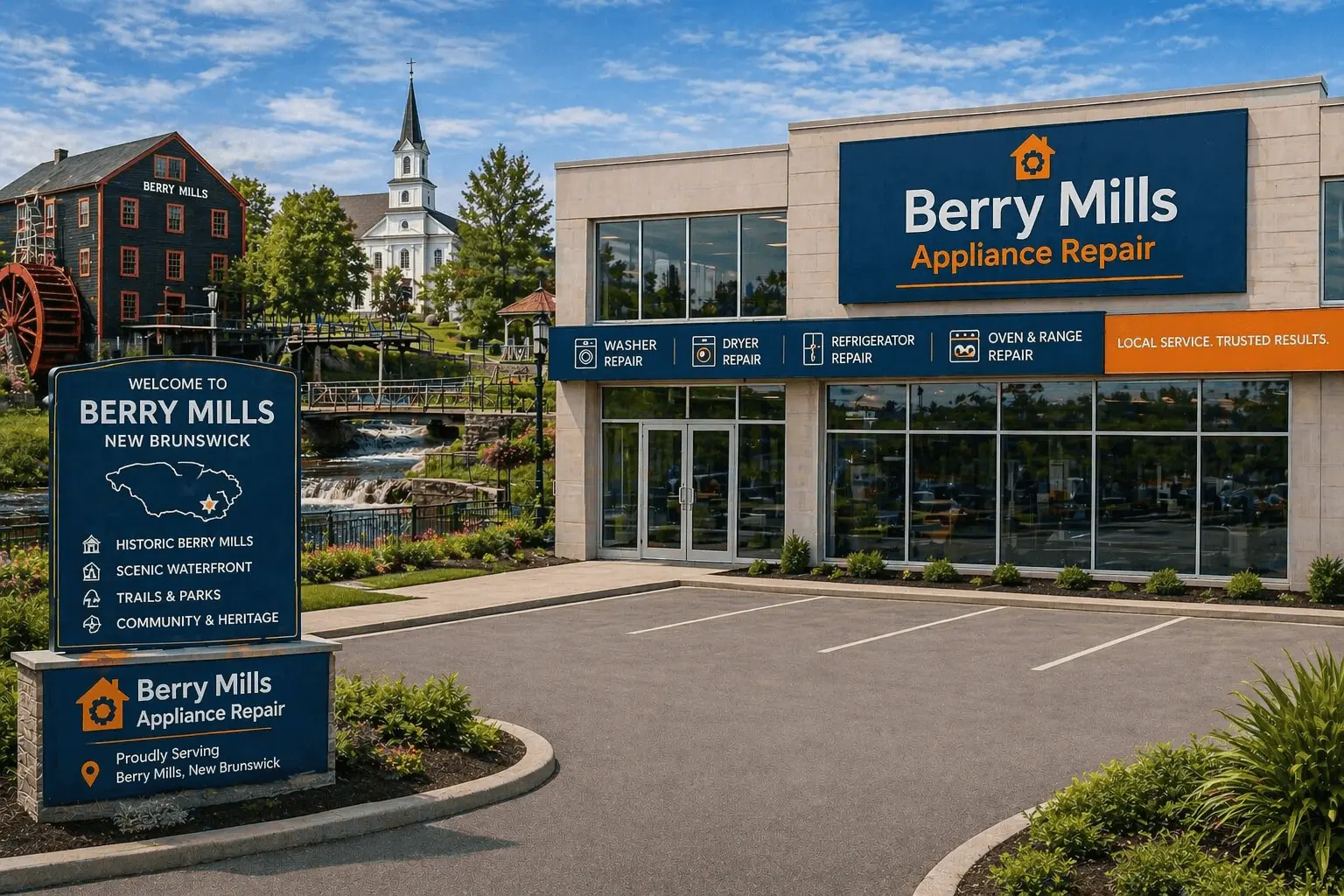 Appliance Repair in Berry Mills NB | Trusted Homnix Service Appliance Repair in Berry Mills office