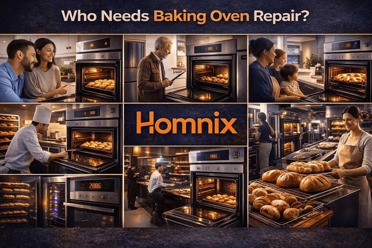 Baking Oven Repair in Moncton | Homnix Trusted 24/7 Service Baking Oven uses