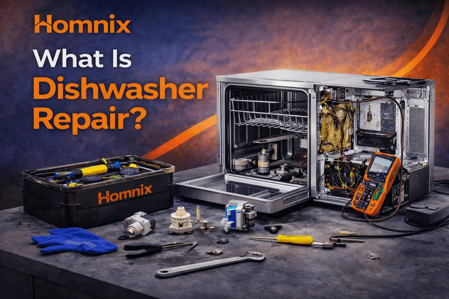 Best Dishwasher Repair in Moncton | Homnix Trusted Service Dishwasher repair tools and components