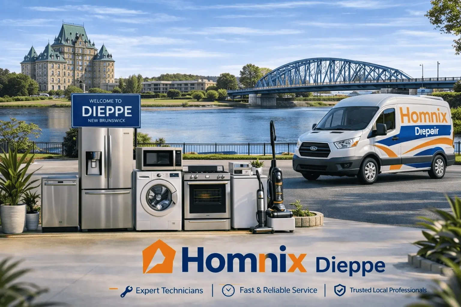 Appliance Repair in Dieppe NB | Fast Repairs by Homnix 24/7 Homnix Appliance Repair in Dieppe