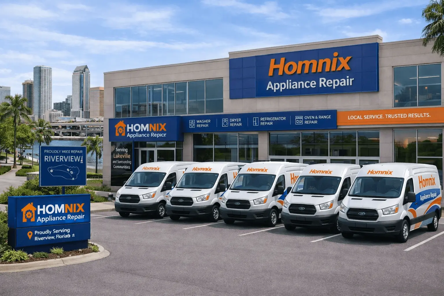 Appliance Repair in Riverview NB | Homnix 24/7 Fast Service Homnix Appliance Repair – Riverview Office