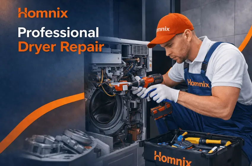 Trusted Dryer Repair in Moncton | Homnix Fast 24/7 Service Homnix Professional Dryer Repair