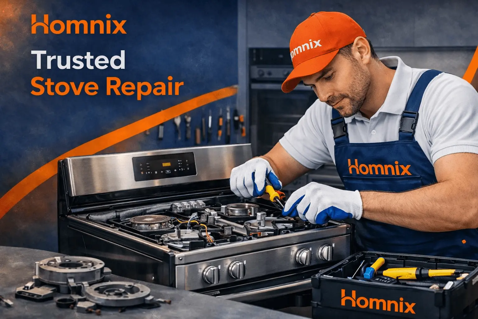 Trusted Stove Repair in Moncton | Homnix Fast 24/7 Service professional stove repair service