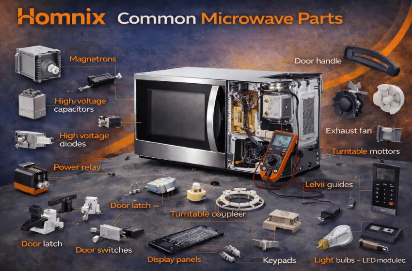 Microwave Oven Repair in Moncton | Homnix Fast & Reliable Microwave Oven Repair parts